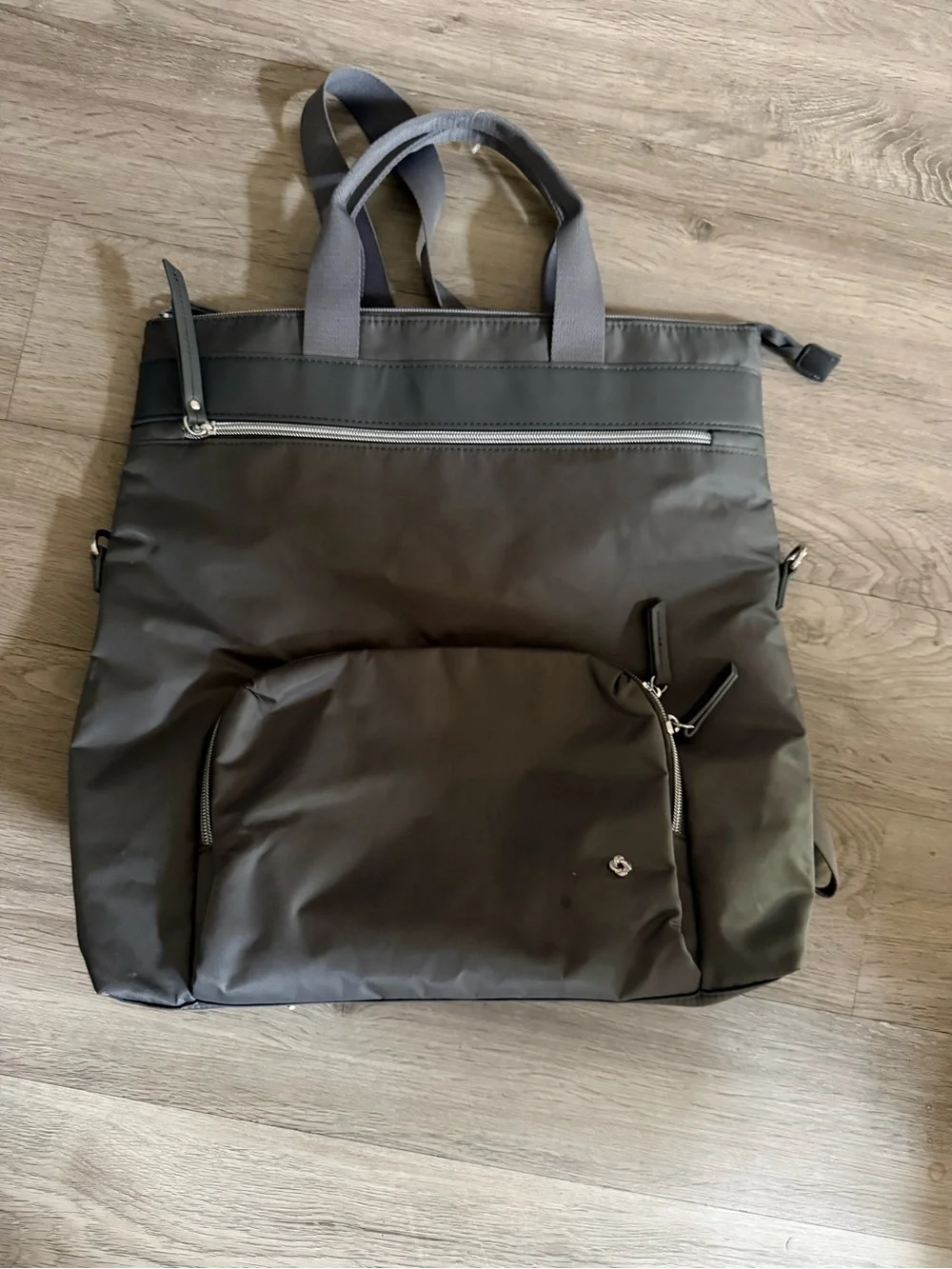 Samsonite Gray Women's Laptop Tote Backpack